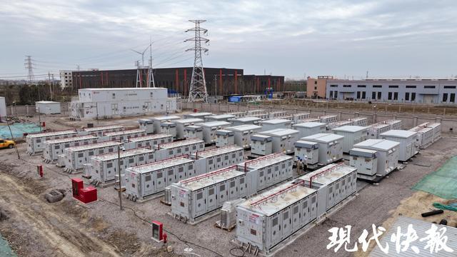 充一次夠近兩萬家庭用一天揚州超級“充電寶”建成(圖1)